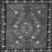 Serging Thickness of Persian Gray Traditional Rug, tr127gry