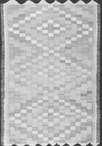 Southwestern Gray Country Rug, tr1280gry