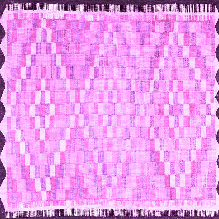 Square Southwestern Purple Country Rug, tr1280pur