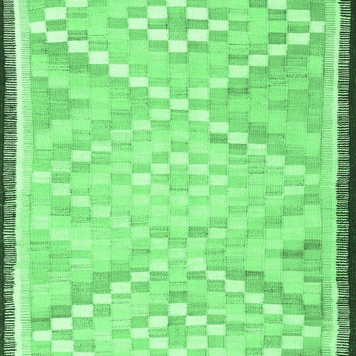 Southwestern Emerald Green Country Rug, tr1280emgrn