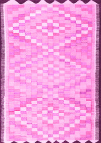 Southwestern Pink Country Rug, tr1280pnk