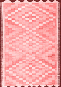 Southwestern Red Country Rug, tr1280red