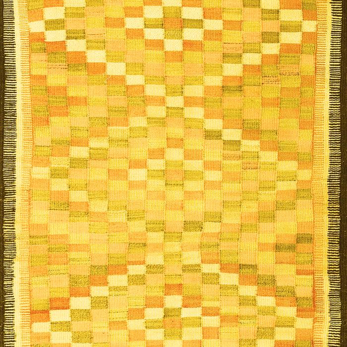 Southwestern Yellow Country Rug, tr1280yw
