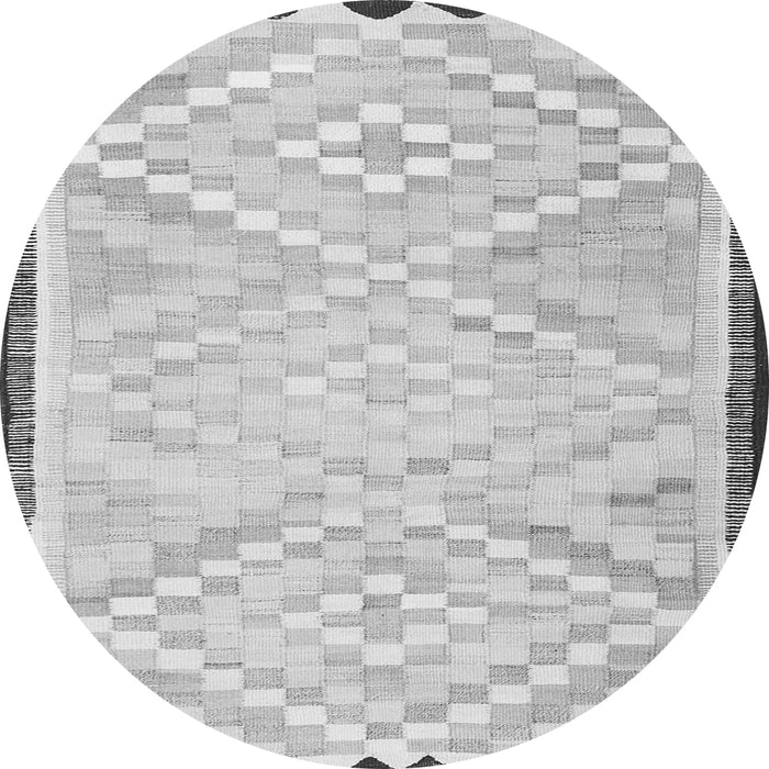 Square Southwestern Gray Country Rug, tr1280gry