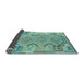 Sideview of Persian Light Blue Traditional Rug, tr1281lblu