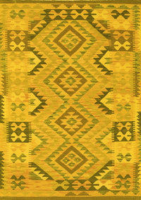 Persian Yellow Traditional Rug, tr1281yw