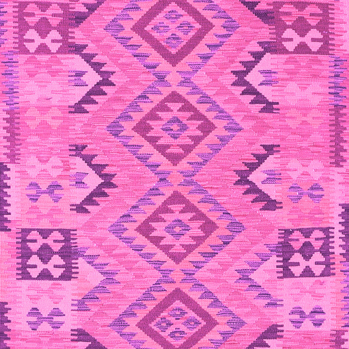 Machine Washable Persian Pink Traditional Rug, wshtr1281pnk