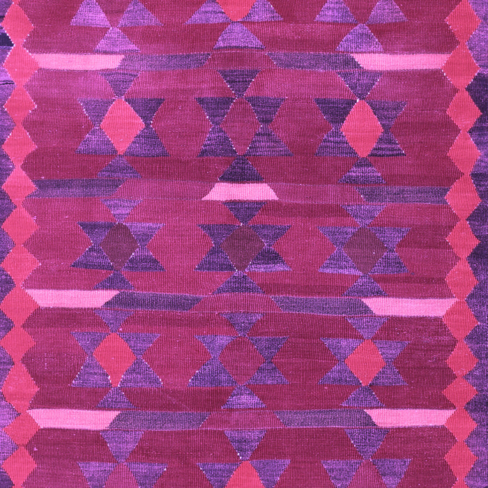 Machine Washable Southwestern Purple Country Area Rugs, wshtr1282pur