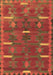 Southwestern Brown Country Rug, tr1282brn