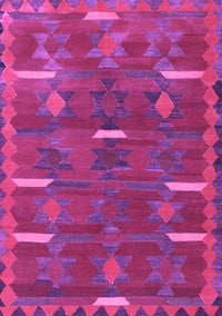 Southwestern Purple Country Rug, tr1282pur