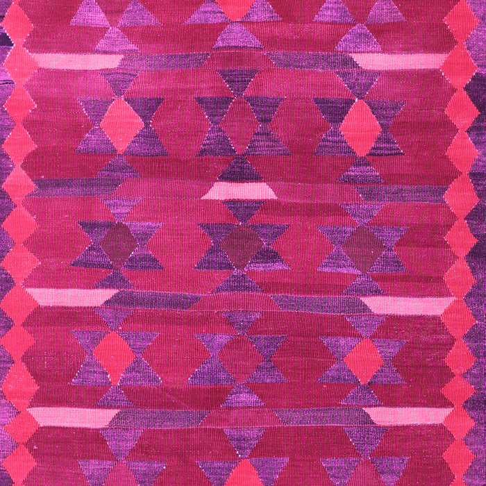 Machine Washable Southwestern Pink Country Rug, wshtr1282pnk
