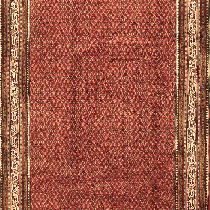Machine Washable Persian Brown Traditional Rug, wshtr1283brn