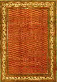 Persian Yellow Traditional Rug, tr1283yw