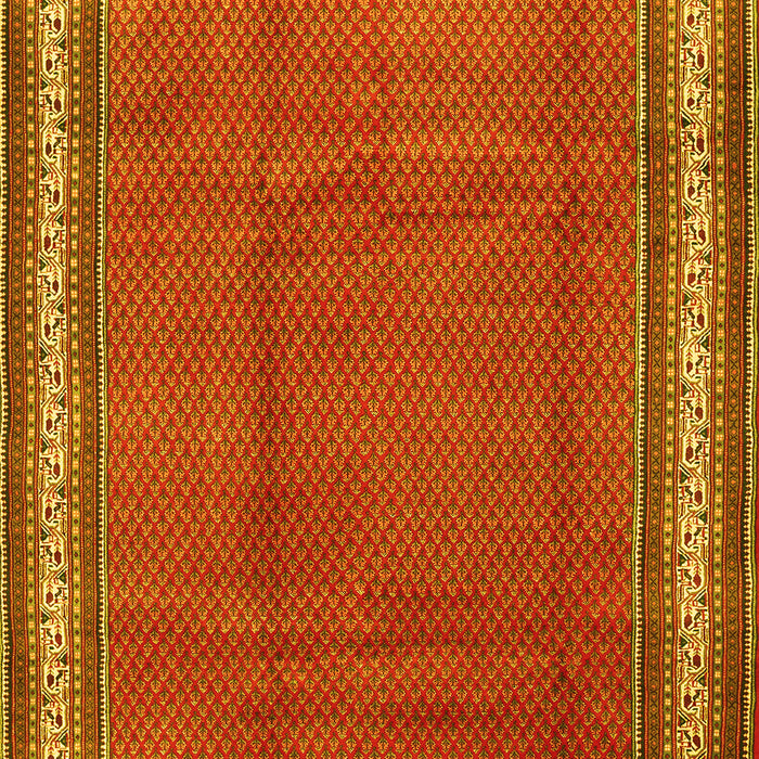 Persian Yellow Traditional Rug, tr1283yw