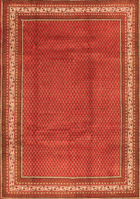 Persian Orange Traditional Rug, tr1283org