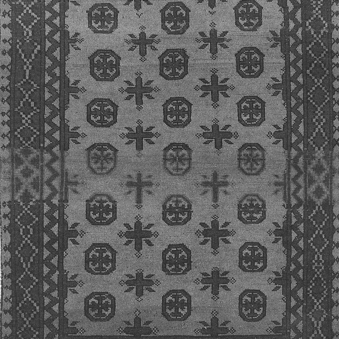Southwestern Gray Country Rug, tr1284gry