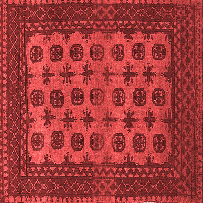 Machine Washable Southwestern Red Country Rug, wshtr1284red