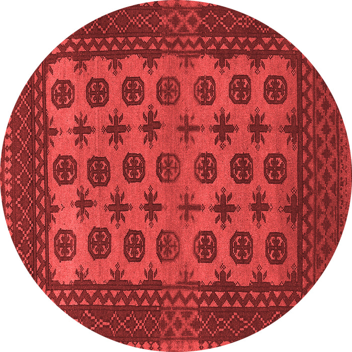 Machine Washable Southwestern Red Country Rug, wshtr1284red