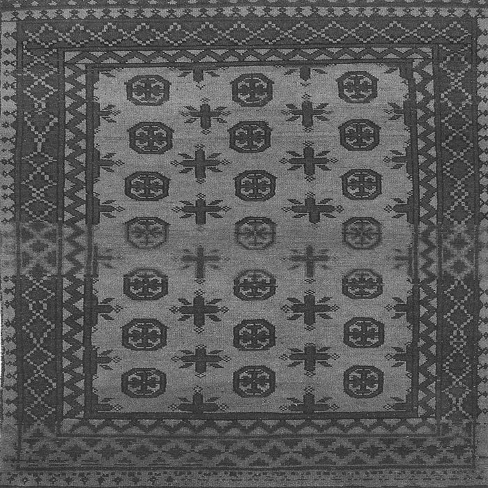 Serging Thickness of Southwestern Gray Country Rug, tr1284gry