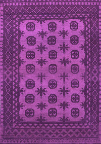 Southwestern Purple Country Rug, tr1284pur