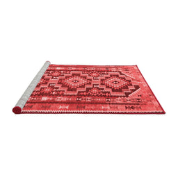 Country Red Washable Rugs