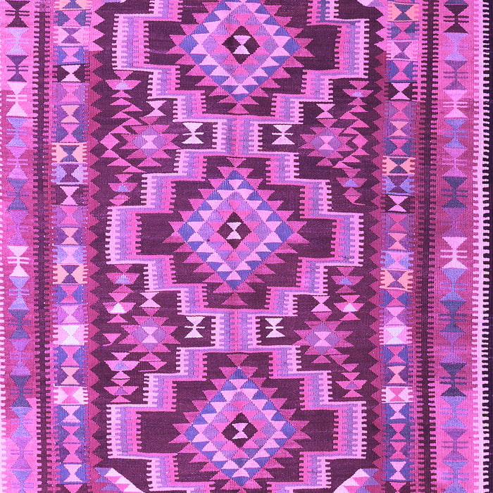 Machine Washable Southwestern Purple Country Area Rugs, wshtr1285pur