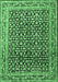 Persian Emerald Green Traditional Rug, tr1286emgrn