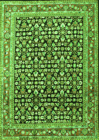 Persian Green Traditional Rug, tr1286grn