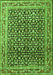 Persian Green Traditional Rug, tr1286grn