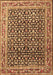 Persian Brown Traditional Rug, tr1286brn