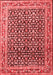 Persian Red Traditional Area Rugs