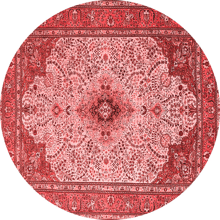 Machine Washable Persian Red Traditional Rug, wshtr1287red