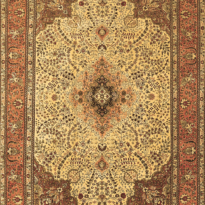 Machine Washable Persian Brown Traditional Rug, wshtr1287brn