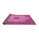 Sideview of Persian Pink Traditional Rug, tr1287pnk