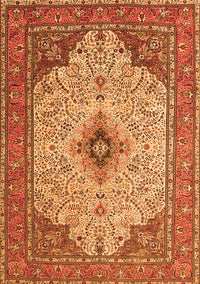 Persian Orange Traditional Rug, tr1287org