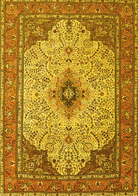 Persian Yellow Traditional Rug, tr1287yw