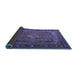 Sideview of Persian Blue Traditional Rug, tr1288blu