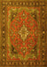 Persian Yellow Traditional Rug, tr1288yw