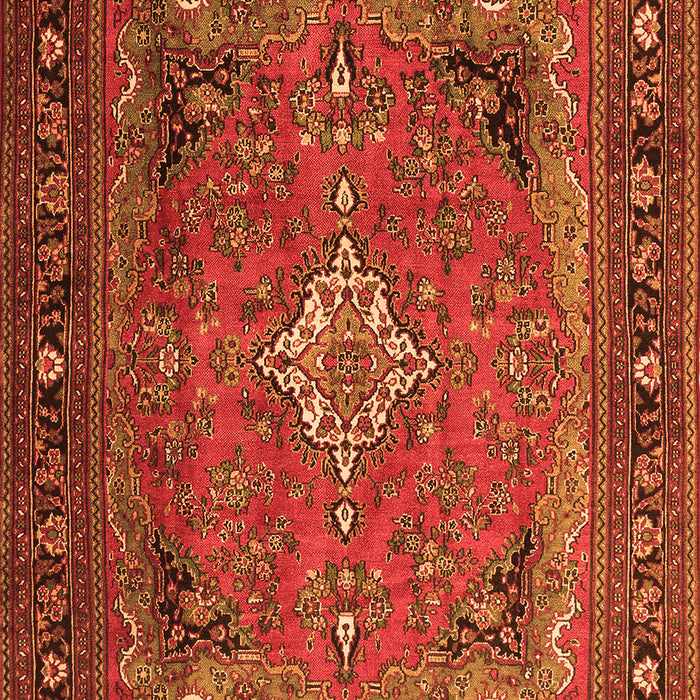 Persian Orange Traditional Rug, tr1288org