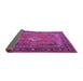 Sideview of Persian Purple Traditional Rug, tr1288pur