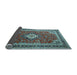 Sideview of Medallion Light Blue Traditional Rug, tr1289lblu