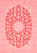 Medallion Red Traditional Area Rugs