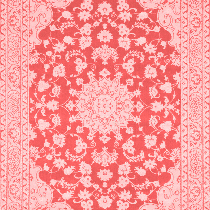 Medallion Red Traditional Area Rugs