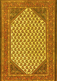 Persian Yellow Traditional Rug, tr1290yw