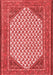 Persian Red Traditional Area Rugs