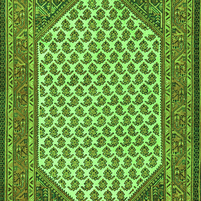 Persian Green Traditional Rug, tr1290grn