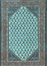 Persian Light Blue Traditional Rug, tr1290lblu