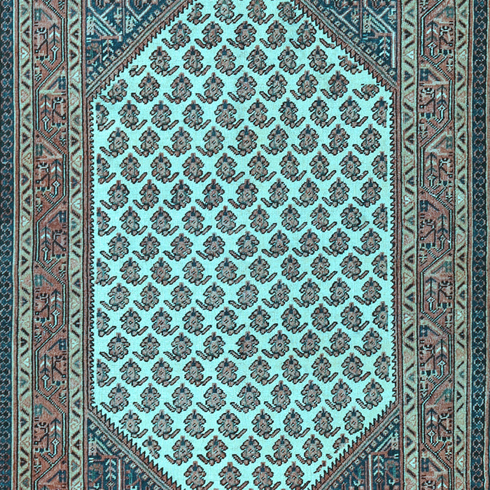 Persian Light Blue Traditional Rug, tr1290lblu