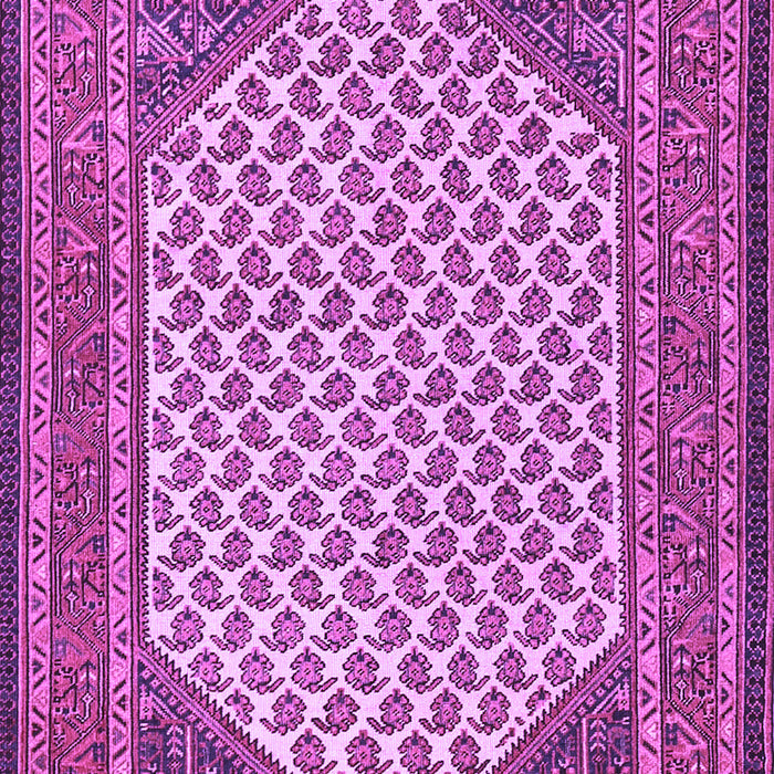 Machine Washable Persian Purple Traditional Area Rugs, wshtr1290pur