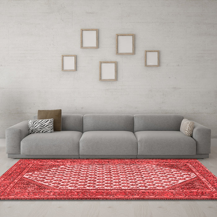 Traditional Red Washable Rugs